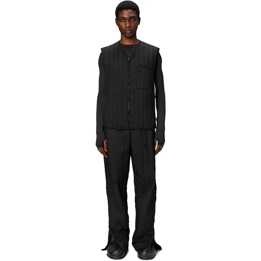 Rains Mens Banja Liner Vest in Black-01 – Clothing