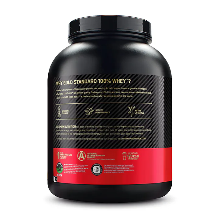 Optimum Nutrition Gold Standard 100% Whey Powder Strawberry 2.28kg, additional product view 2