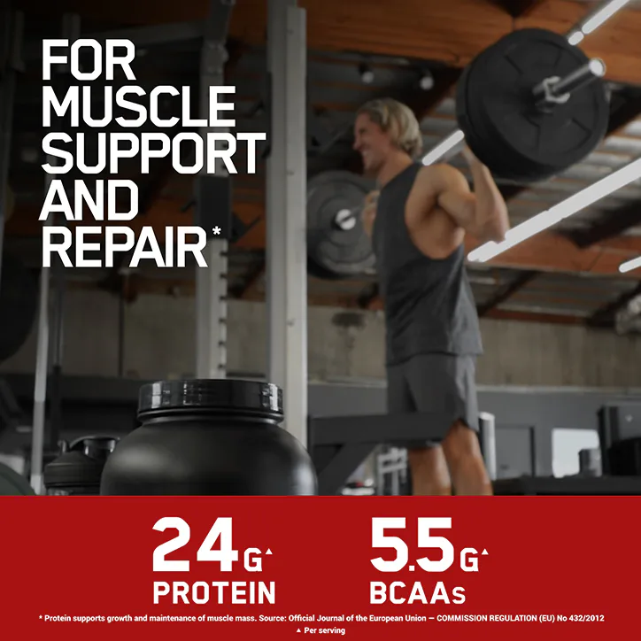 Optimum Nutrition Gold Standard 100% Whey Powder Strawberry 2.28kg, additional product view 3