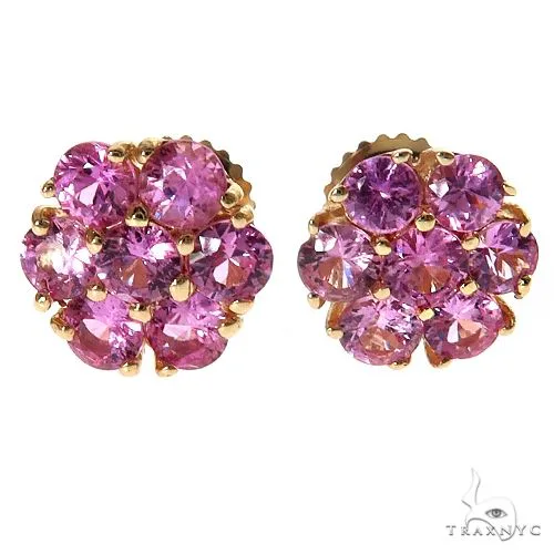 PIA - For Him GEMSTONES Cherry Blossom Flower Earrings Small 69904 in Rose – Earrings