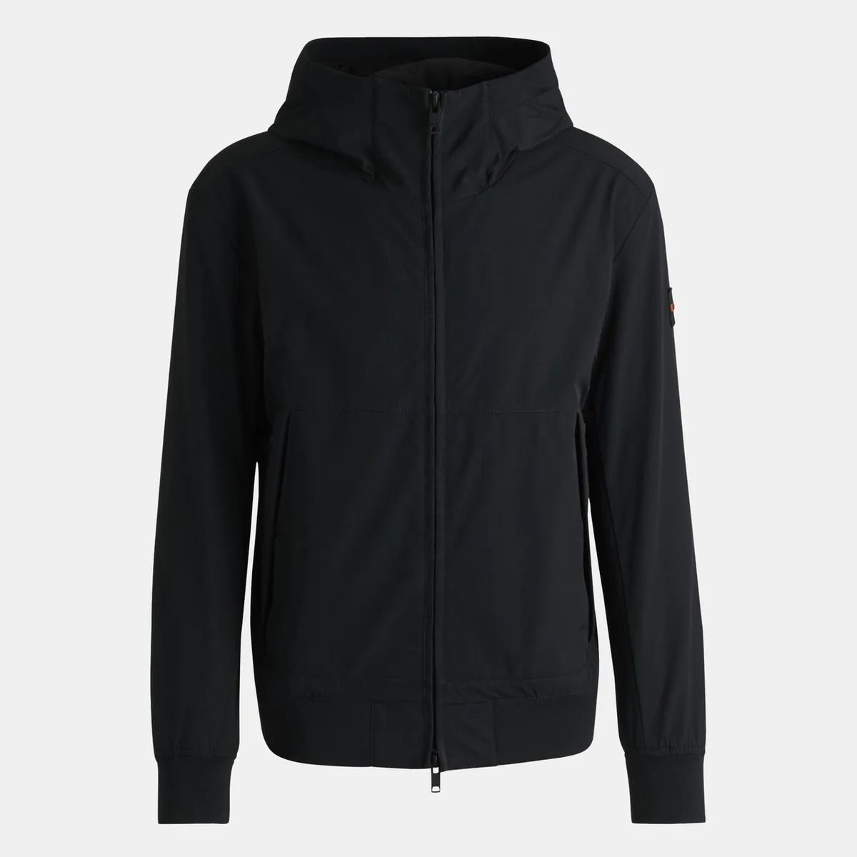 Boss Men's Oloco 01 Orange Weather-Resistant Softshell Jacket