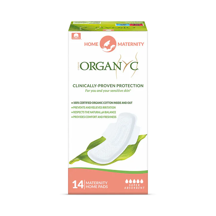 Organyc Maternity Pads (Home) 14’s