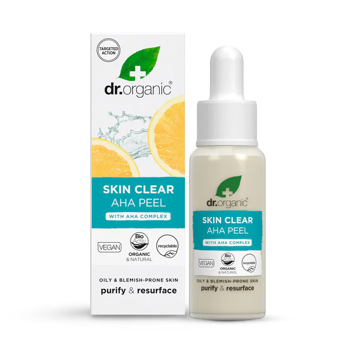 Dr Organic Skin Clear Aha Peel Serum 30ml