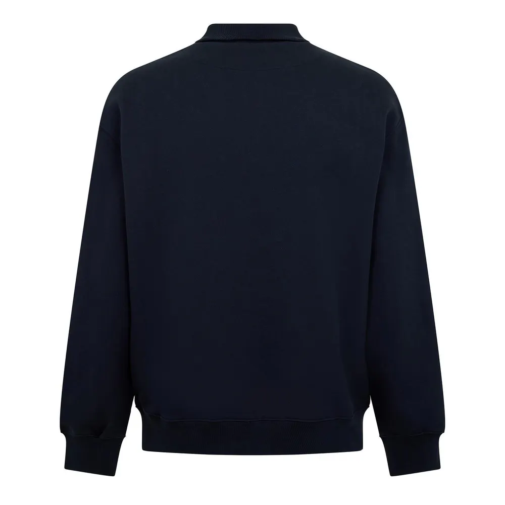 Maison Kitsune Men's Double Fox Hooded Comfort Crew Sweatshirt detail 2