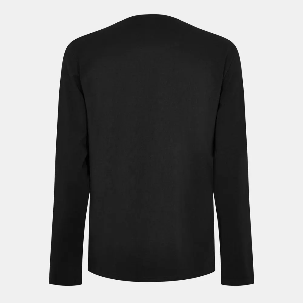 Boss Unique Ls-Shirt 10259900 02 in Black 001, additional product view 2