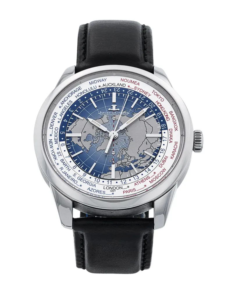 Jaeger-LeCoultre Geophysic 8108420 — 2017 — Very good in Blue – Pre-owned watches