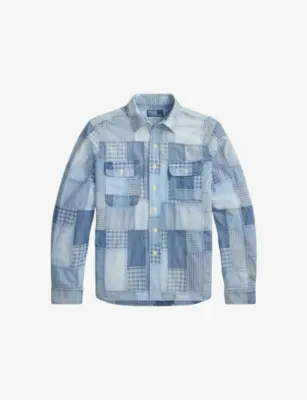 POLO RALPH LAUREN Patchwork Classic-Fit Cotton Shirt