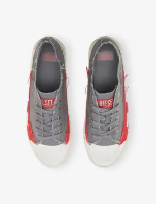 DIESEL S-D Verse Canvas Low-Top Trainers - EUR 42 / 8 UK MEN in HA689, additional product view 3