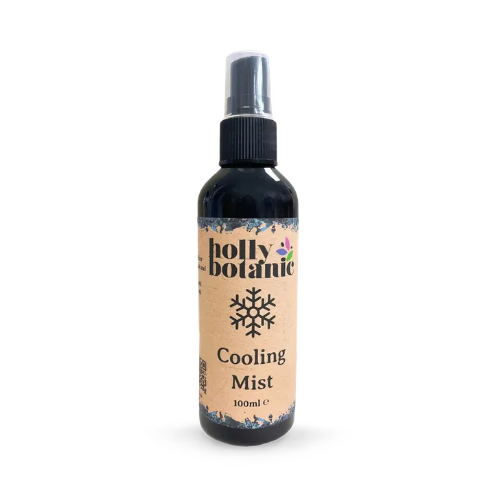 Holly Botanic Cooling Mist | Peppermint & Rose Water | 100ml