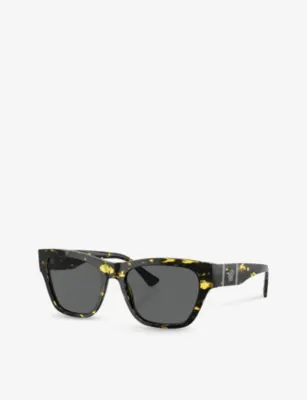 VERSACE VE4457 square-frame acetate sunglasses detail 2