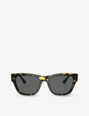 VERSACE VE4457 square-frame acetate sunglasses
