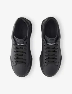 DOLCE & GABBANA Portofino 2.0 Clean Leather Low-Top Trainers - EUR 40 / 6 UK MEN detail 2