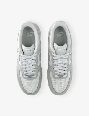 NIKE Air Force 1 Suede and Mesh Trainers - EUR 42 / 8 UK MEN detail 2