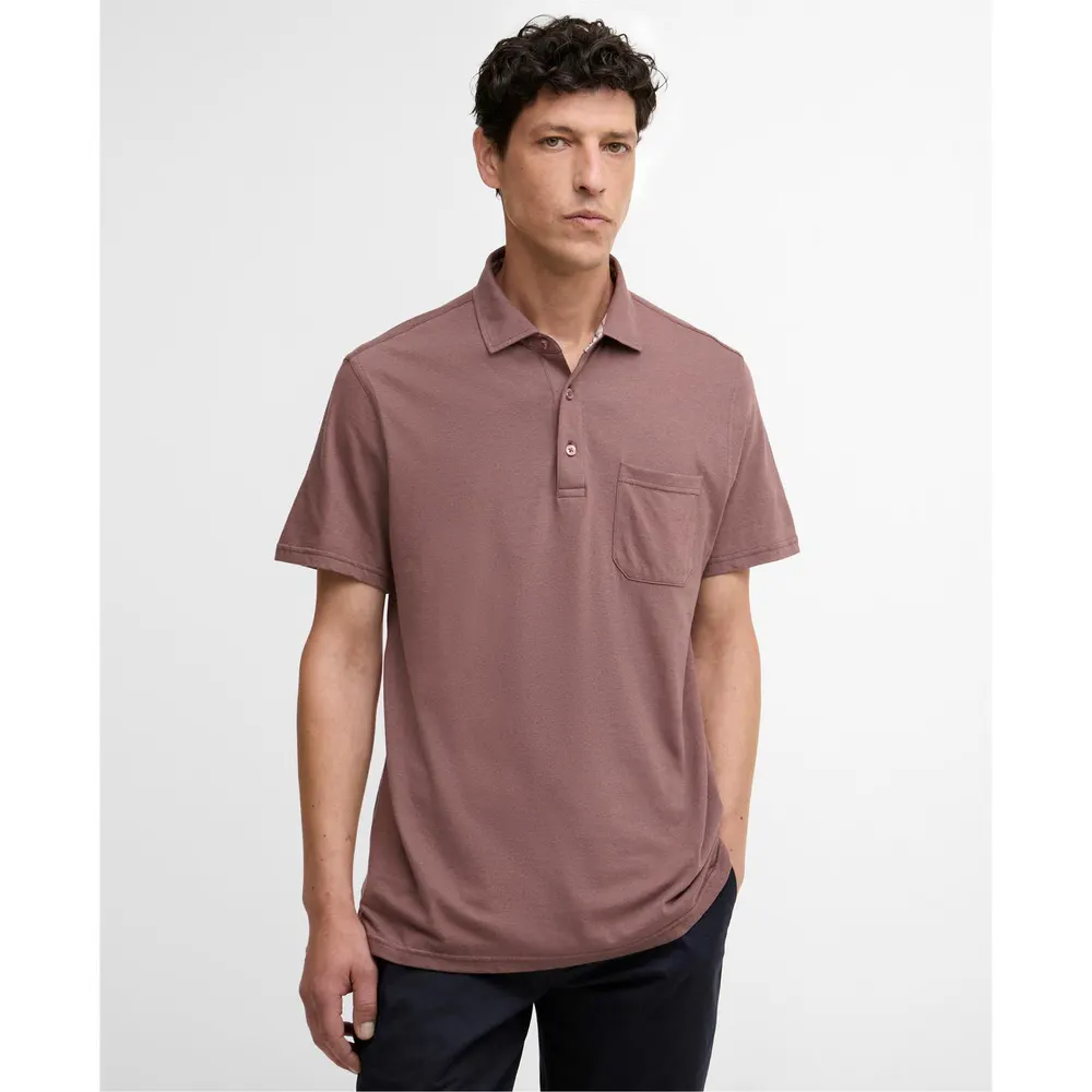 Barbour Men's Short Sleeve Polo Shirt detail 2
