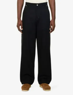 NICHOLAS DALEY Carpenter Straight-Leg Denim Jeans detail 3