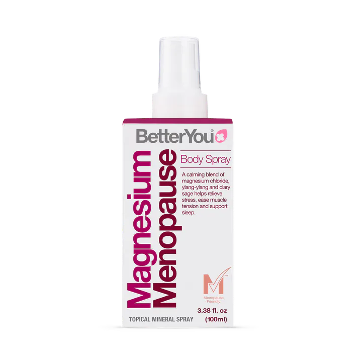 BetterYou Magnesium Menopause Body Spray 75mg 100ml