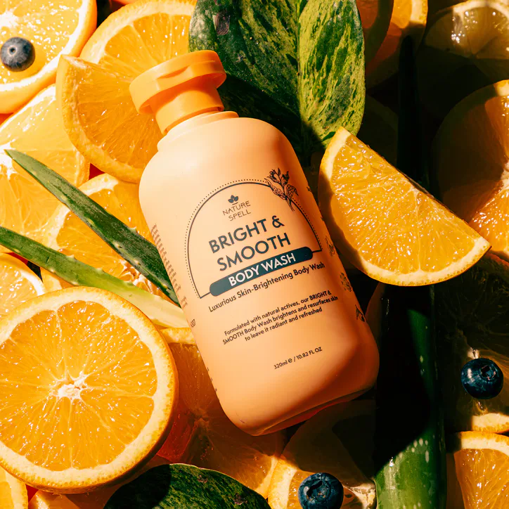 Nature Spell Bright & Smooth Body Wash 320ml, additional product view 2