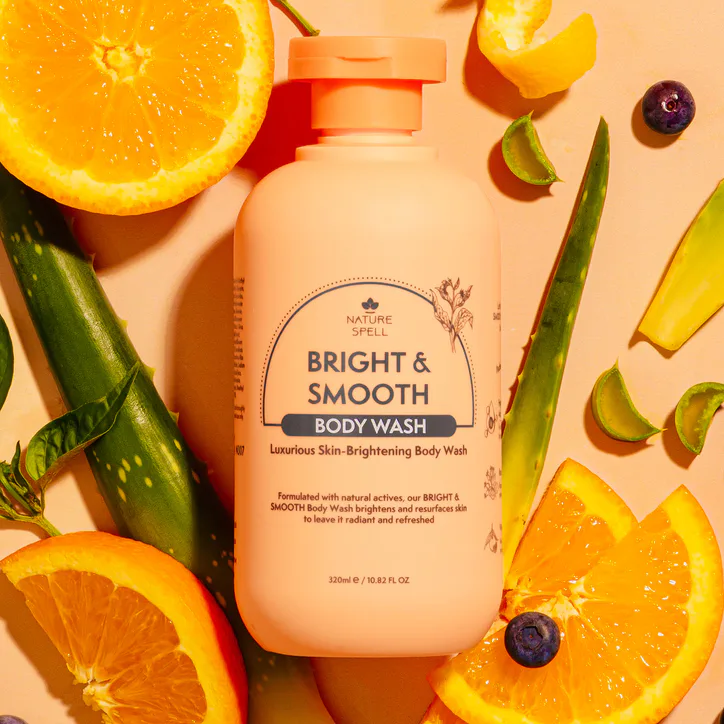 Nature Spell Bright & Smooth Body Wash 320ml, additional product view 3