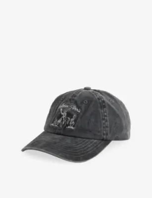 PALMES Western Logo-Embroidered Cotton Cap