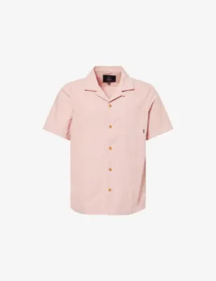 FINISTERRE Hendra Short-Sleeve Cotton Shirt - ROCK SALT detail 2