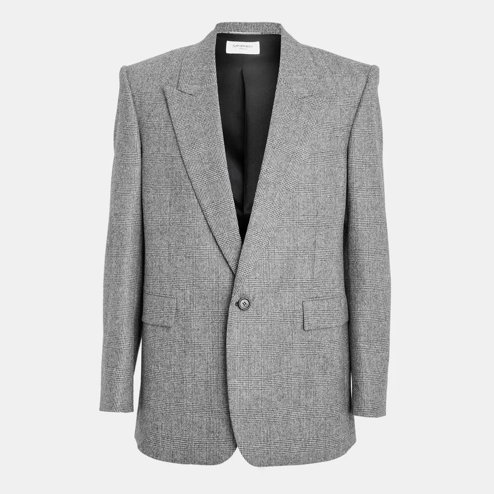 Saint Laurent Men's Show Structured Blazer