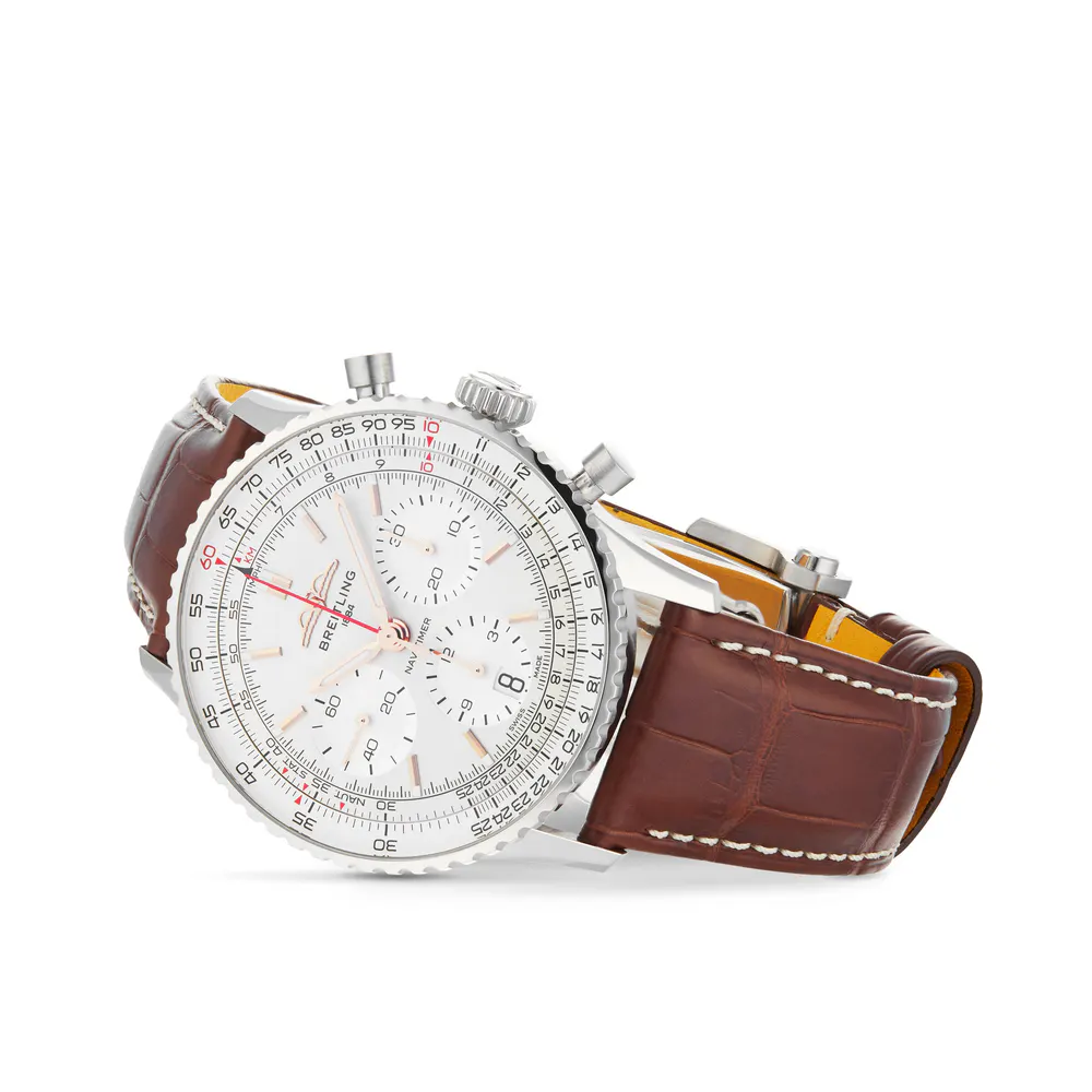 Breitling Navitimer B01 Chronograph 41 Stainless Steel Watch detail 3