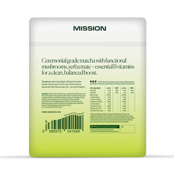 Mission Perform Matcha Superblend Forest Fruits 28g detail 2