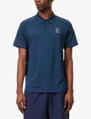 NIKE Dri-Fit Tennis Woven Polo Top detail 3