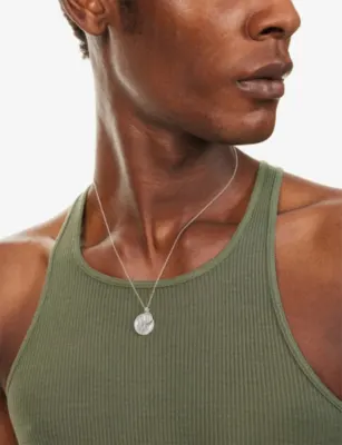 COMMONLINES The Protector Pendant Sterling-Silver Necklace detail 2