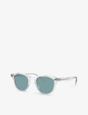OLIVER PEOPLES OV5454SU Desmon Sun Round-Frame Acetate Sunglasses detail 2