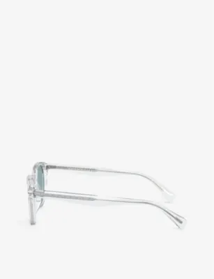 OLIVER PEOPLES OV5454SU Desmon Sun Round-Frame Acetate Sunglasses detail 3