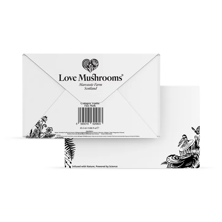 Love Mushrooms Collagen Truffle Face Mask Single Gift Cards, additional product view 3