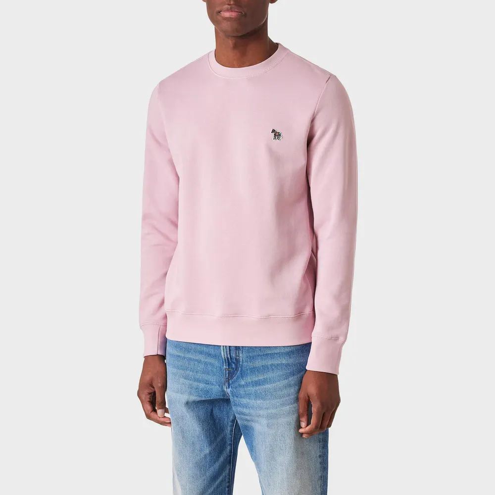 PS Paul Smith Men's Zebra Crew-neck Sweatshirt detail 2