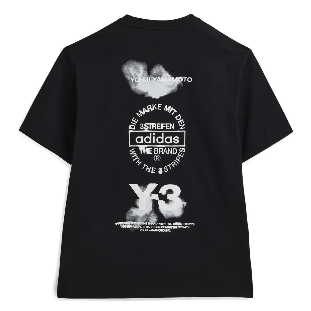 Y3 Men's T-Shirt in Black – Clothing
