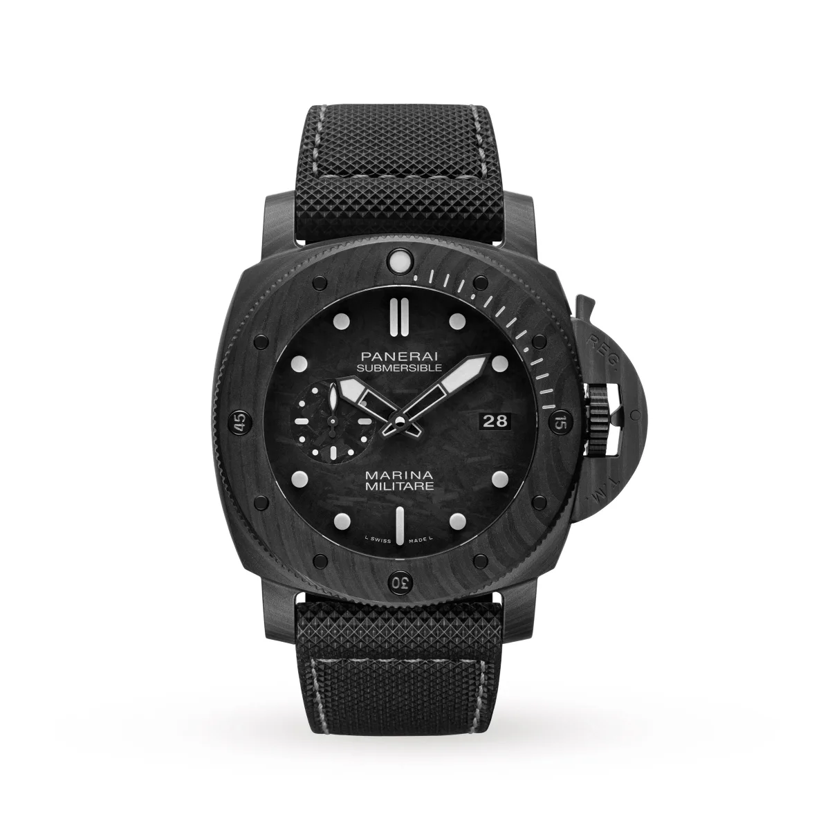 Panerai Submersible Marina Militare Carbotech 47mm