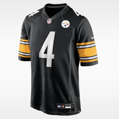Nike DK Metcalf Pittsburgh Steelers Men's Nike NFL Game Jersey - Black in Black – Nike men's and unisex