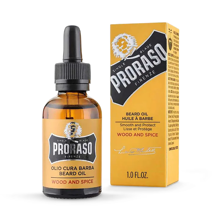 Proraso Beard Oil Wood & Spice 30ml