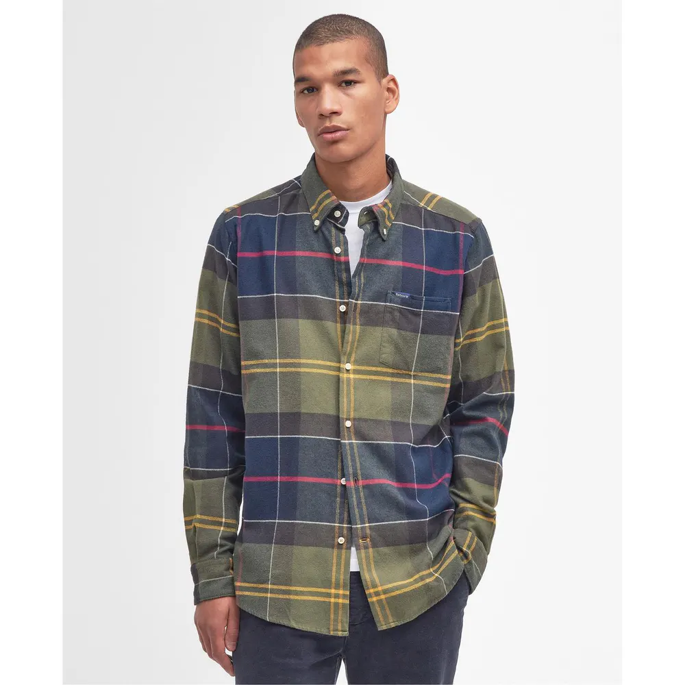 Barbour Men's Edderton Long Sleeve Patterned Shirt