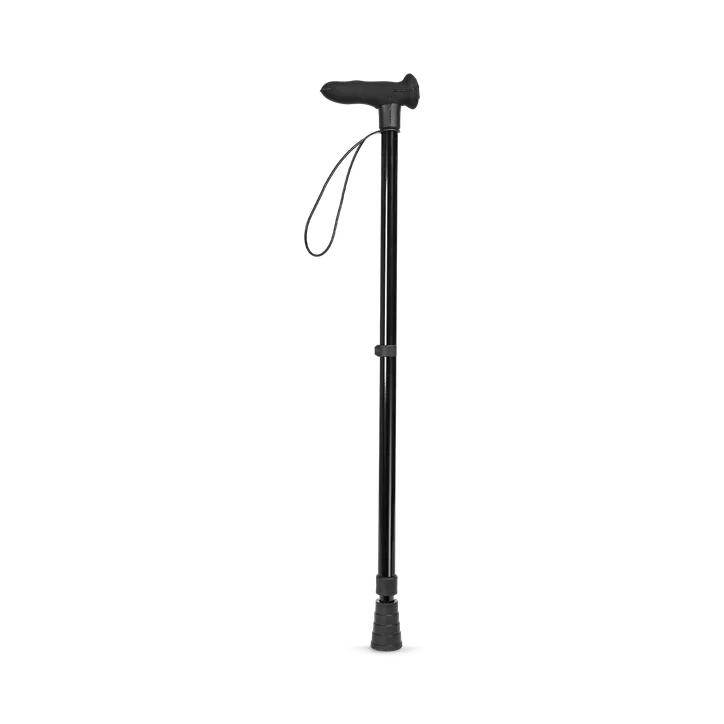 Cool Crutches Black Walking Stick Right Hand – Extended Range > Mobility & Support > Mobility Aids > Walking Sticks