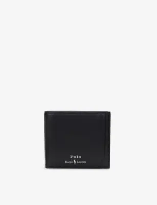 POLO RALPH LAUREN Logo-Print Leather Billfold Wallet