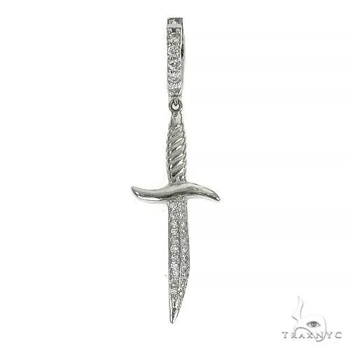 RINA - SUNNY 2 14K Gold Sword Single Earring 66522 in Rose Gold – Earrings