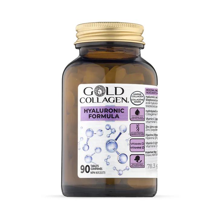 Gold Collagen Hyaluronic Formula 90 Tablets