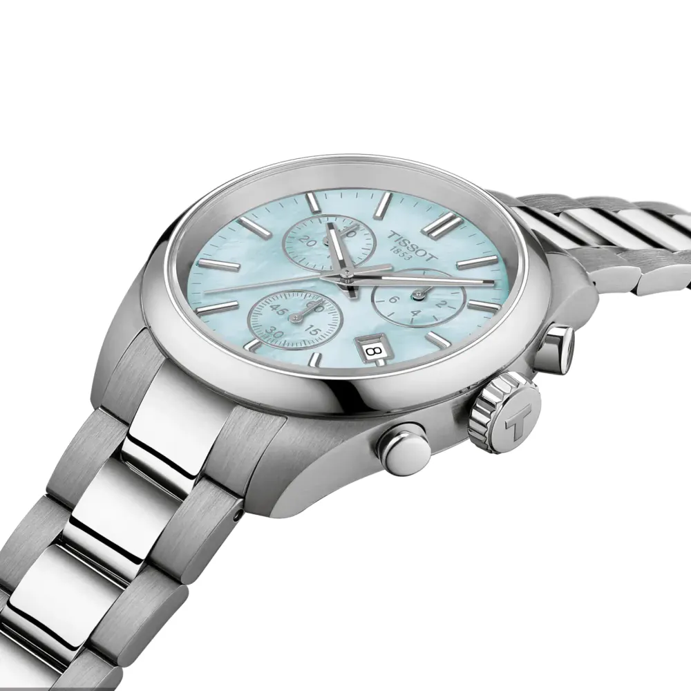 Tissot PR 100 36mm Mens Watch Blue in Blue, additional product view 2