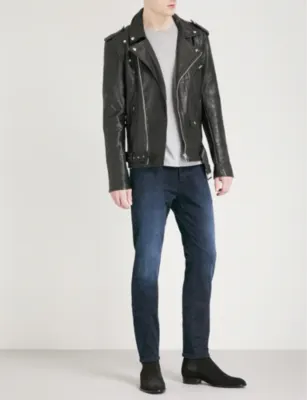 NEUW Iggy faded skinny stretch-denim jeans - 34/34 in POLAR, additional product view 3