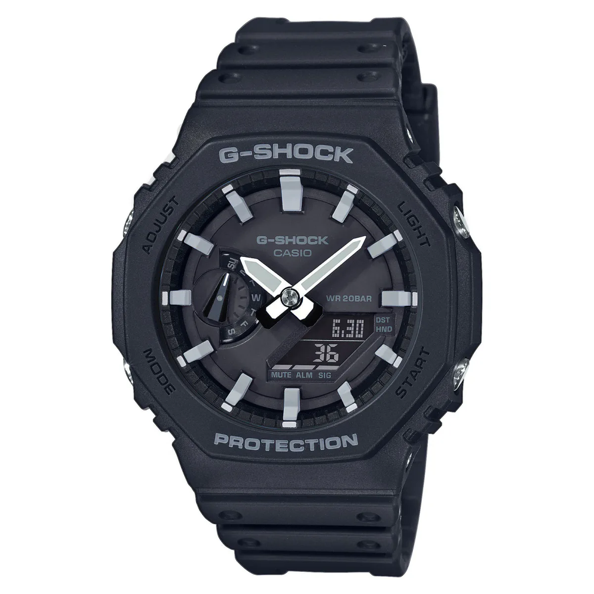 Casio G-SHOCK Carbon Core Octagon Series 48.5mm X 45.5mm Mens Watch
