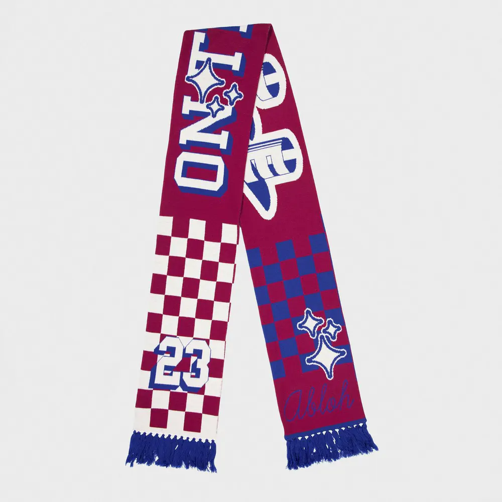 Off White Men's Lightweight Scarf in Rio Red – Accessories
