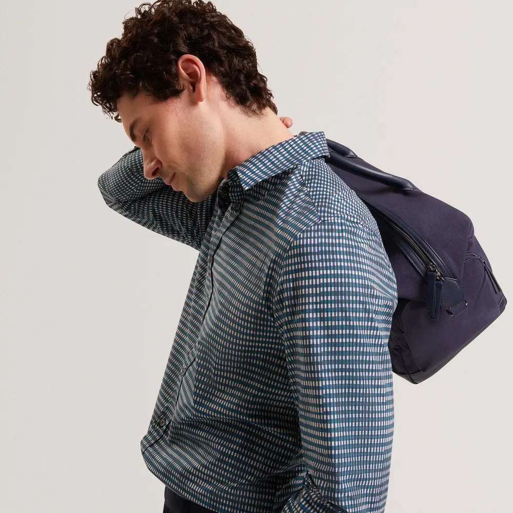 Ted Baker Men's Holdall in Dk-Blue, additional product view 3
