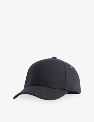 PAUL SMITH Signature-Panel Curved-Peak Cotton Cap