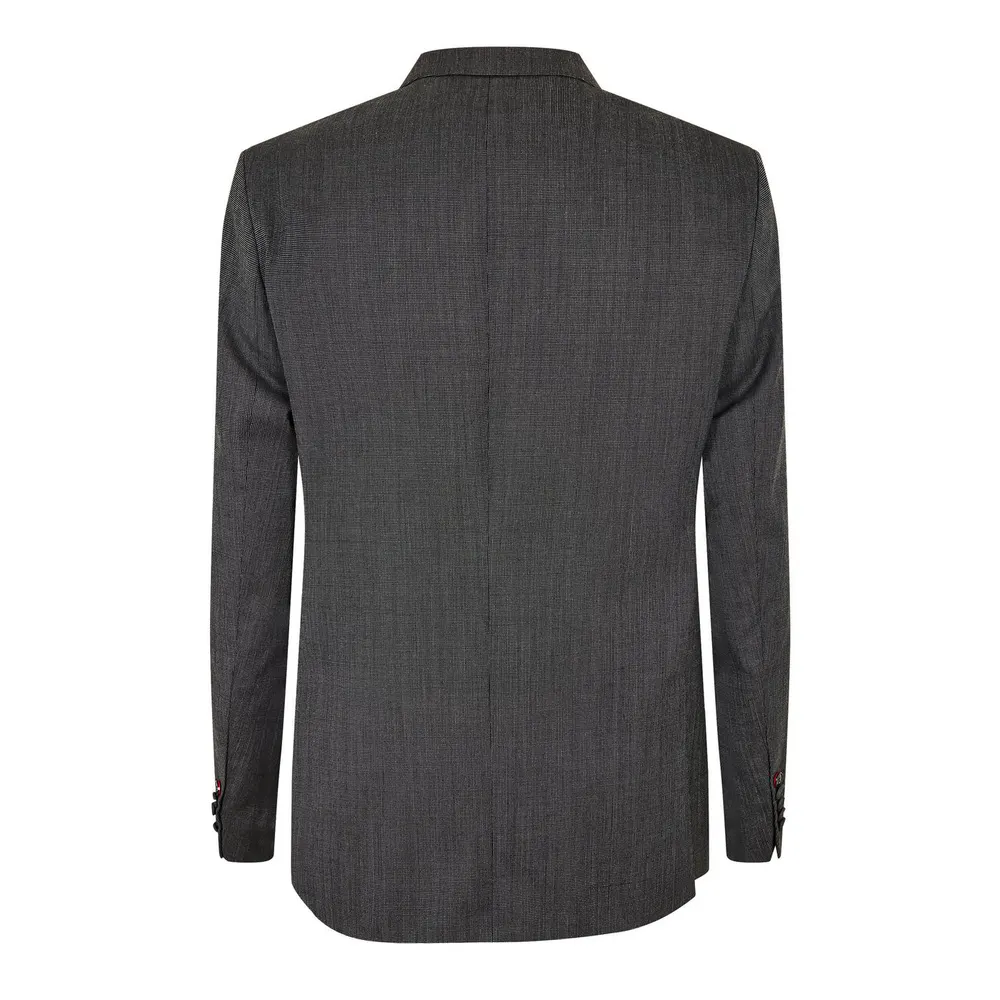 Hugo Men's Kris231X Blazer in Open Grey, additional product view 2