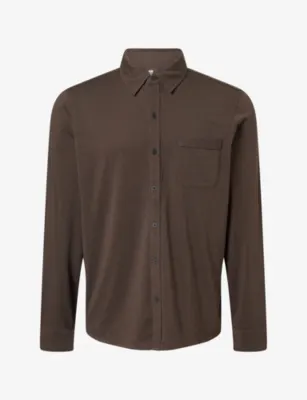 PAIGE Cosgrove Patch-Pocket Cotton Shirt